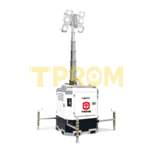 Trime X-BOX 6×160 — мобільна освітлювальна щогла з LED-світильниками