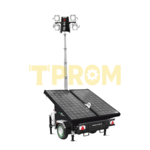 Trime X-SOLAR 4×60W LED — автономная осветительная башня на солнечных батареях (8 м)
