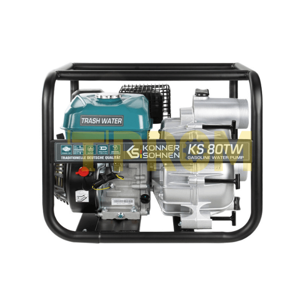 motopompa-k-s Мотопомпа бензиновая Könner & Söhnen KS 80 TW для грязной воды