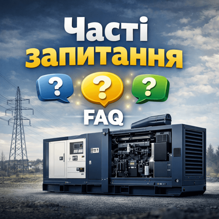 Основные неисправности дизельных генераторов и способы их решения